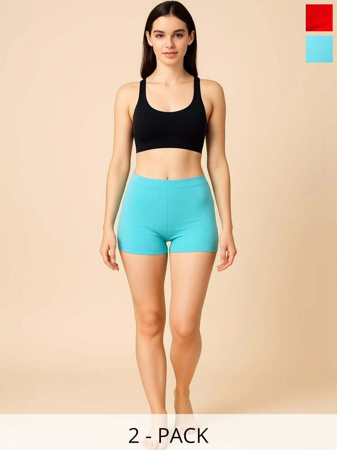 Fashioneda Women Pack of 2 Boy Shorts-picture-19