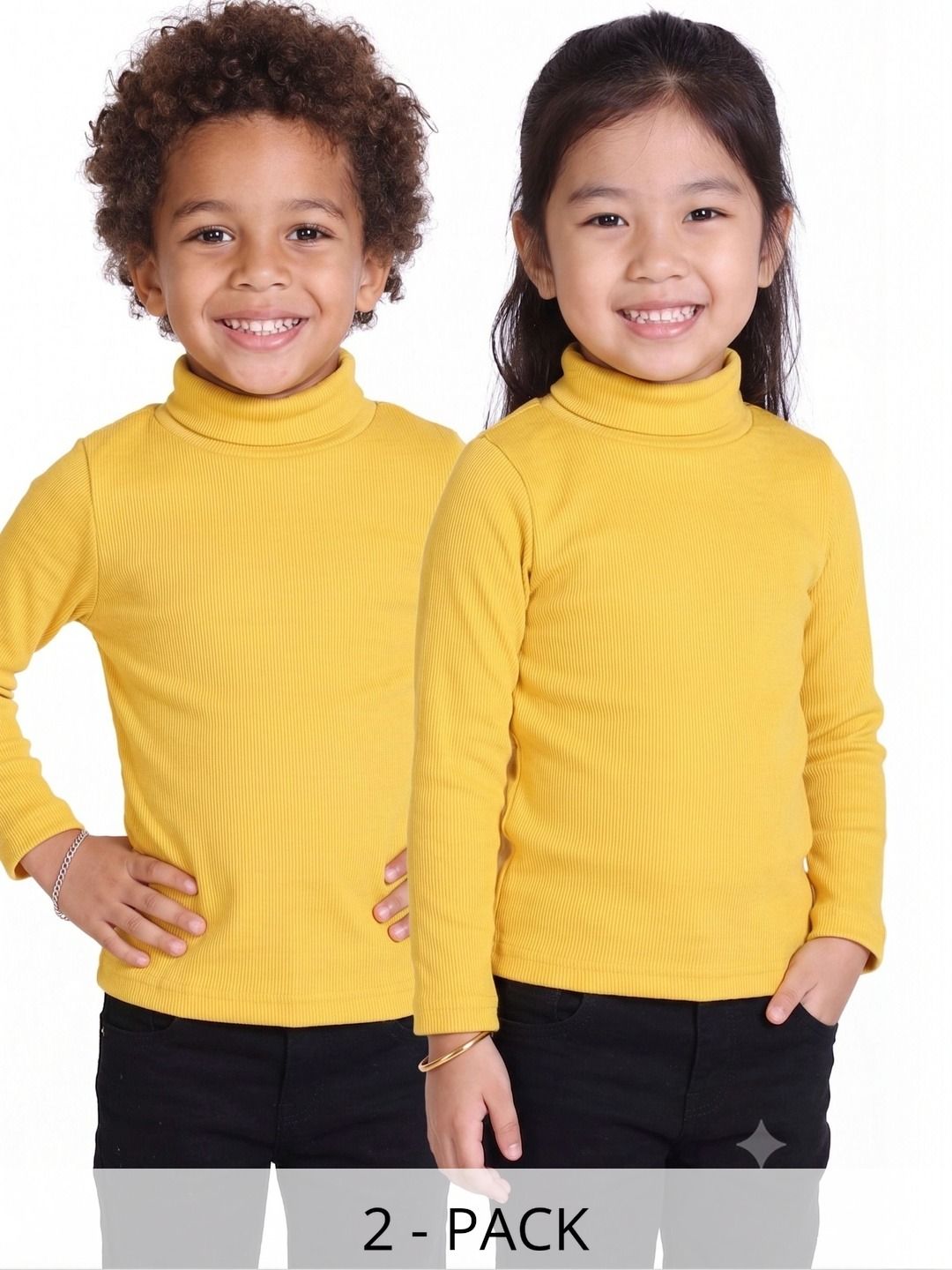 DESNUDA Unisex Kids Ribbed Woollen Pullover-picture-24
