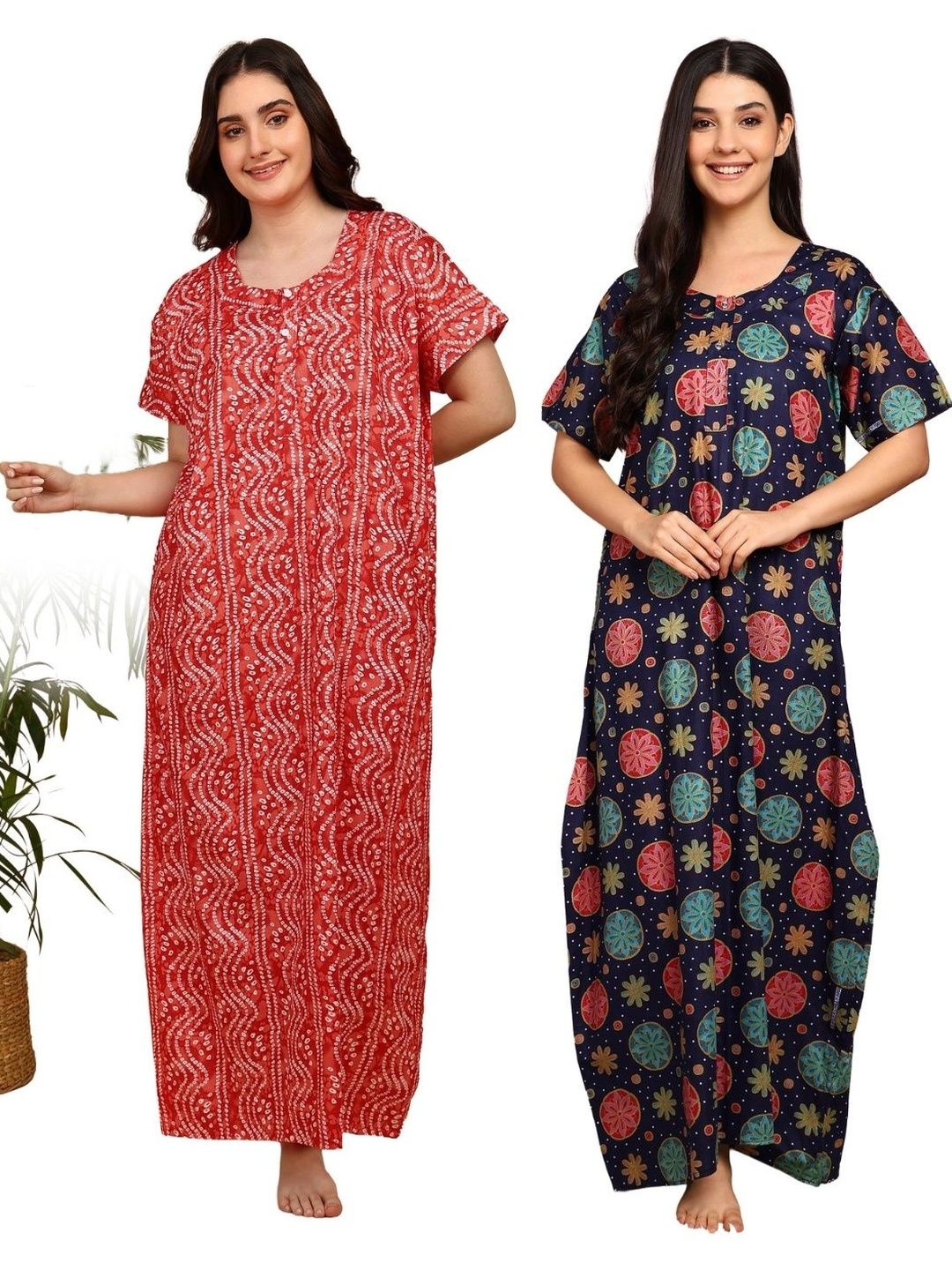 YUKATA Printed Maxi Nightdress-picture-18