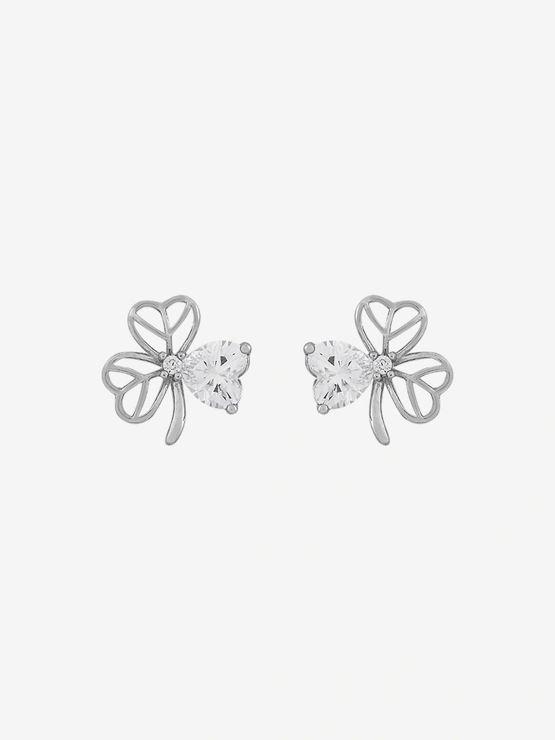 Kushal's Fashion Jewellery Leaf Shaped Studs Earrings-picture-32