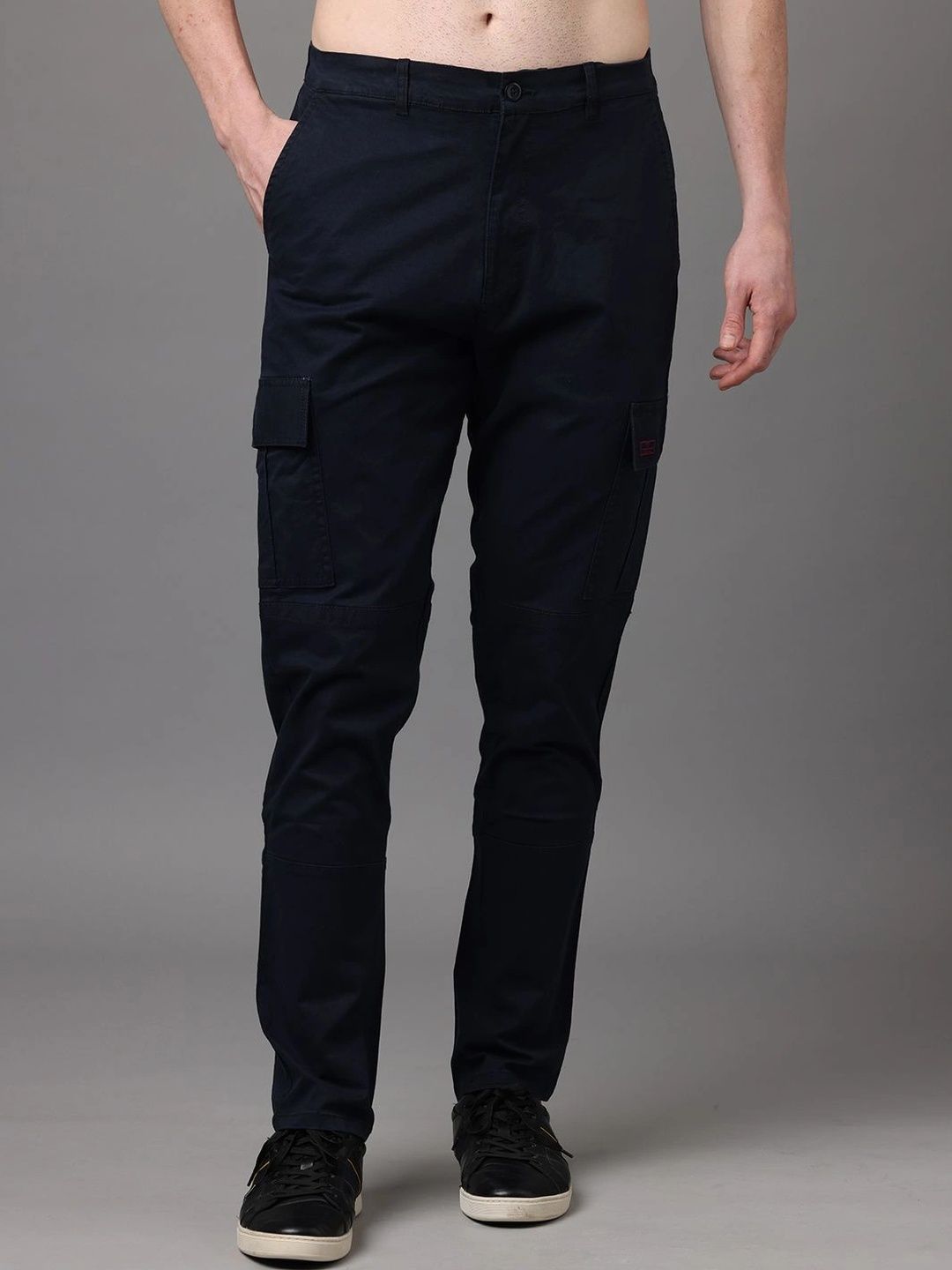 WEARHOUSE Men Relaxed High-Rise Trousers-picture-35