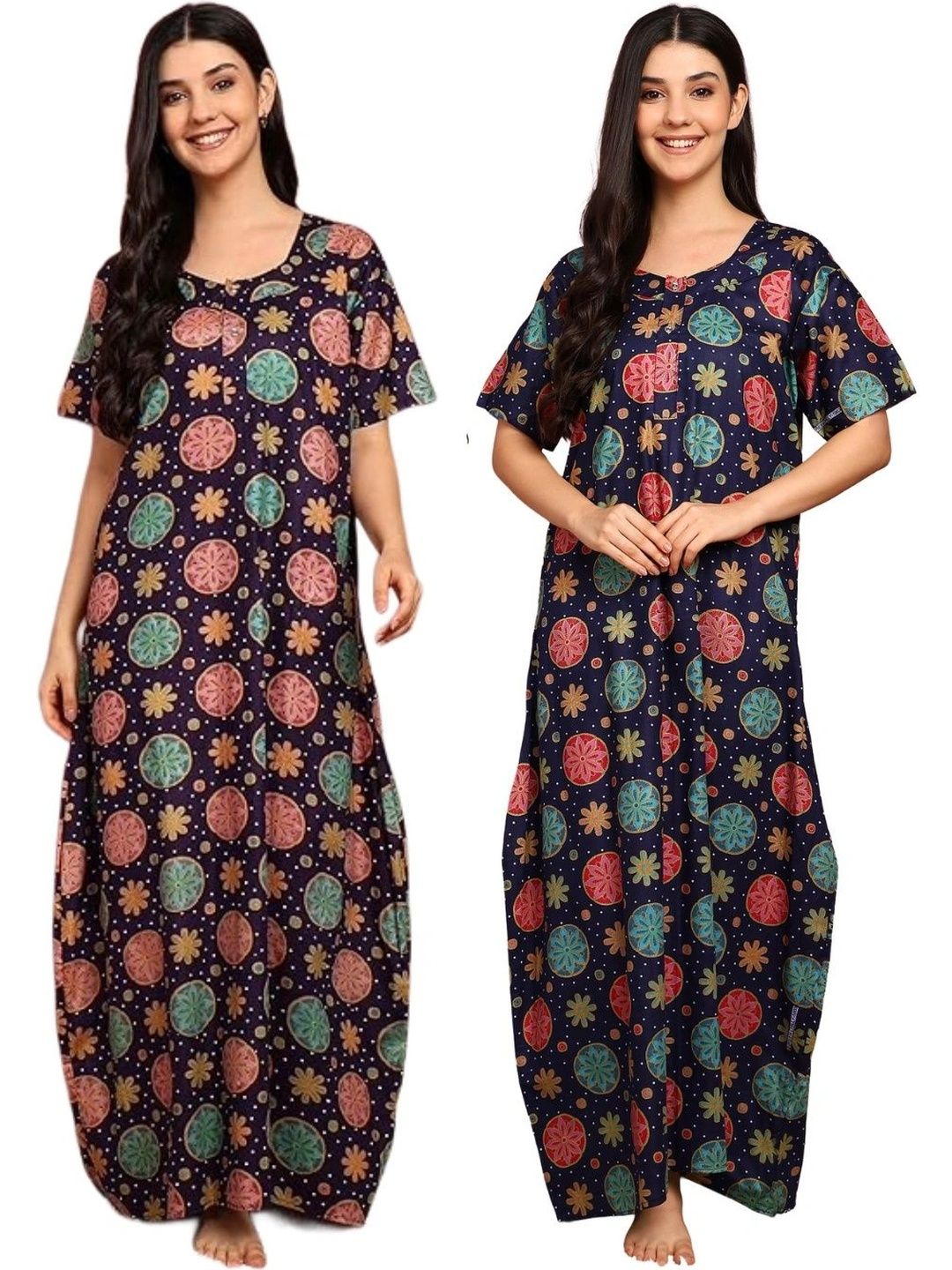 YUKATA Printed Maxi Nightdress-picture-24