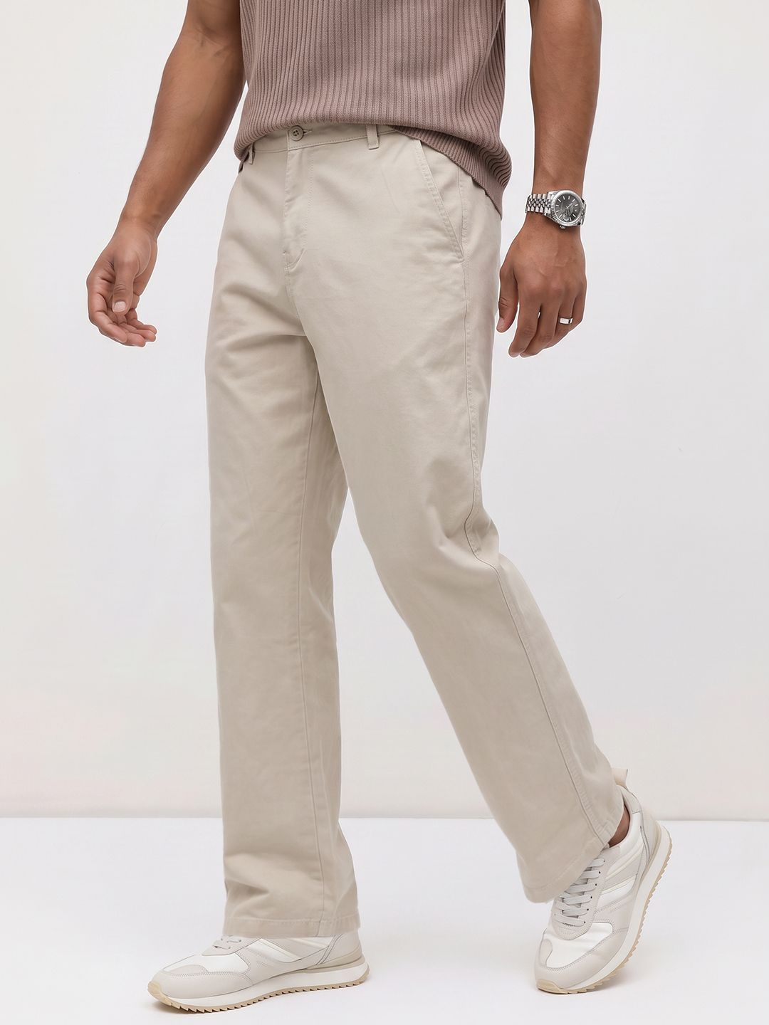 Roadster Men Chinos Trousers-picture-17