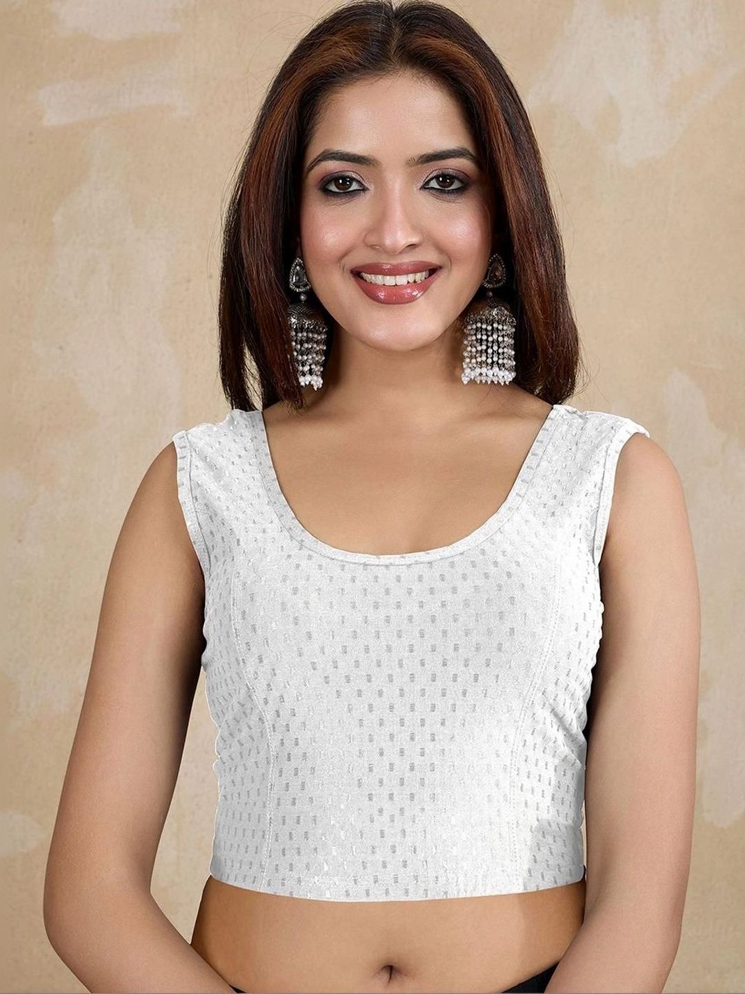 Moda Rapido Embellished Sequinned Saree Blouse-picture-58