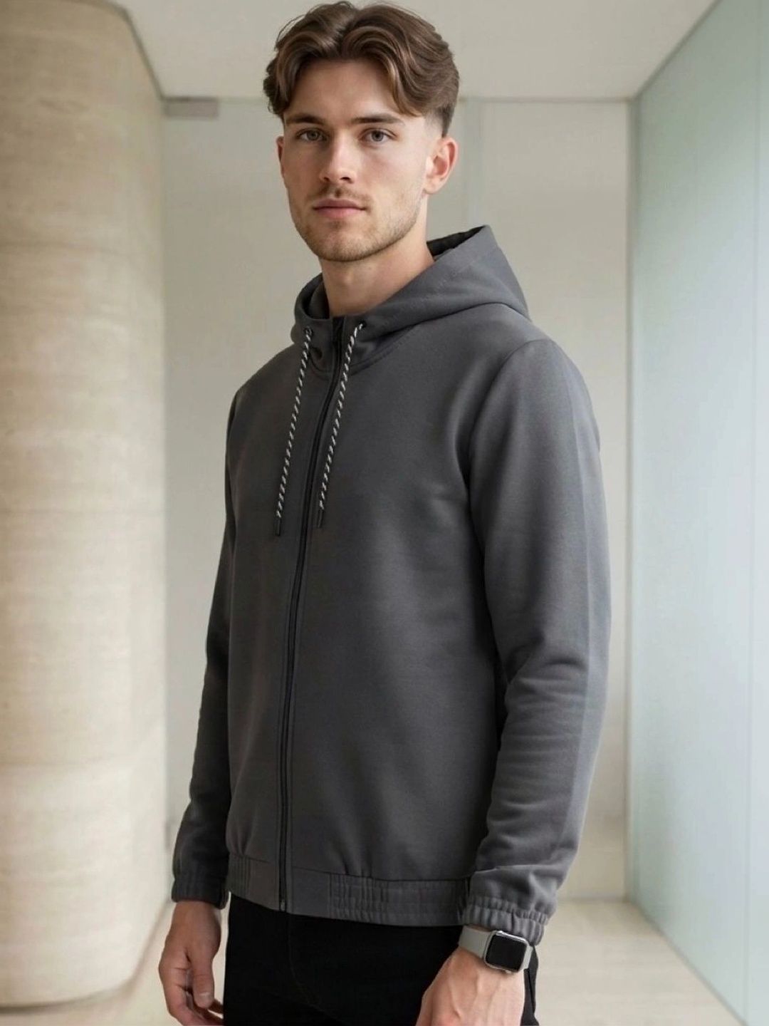 STEVE STATUS Men Hooded Sweatshirt-picture-18