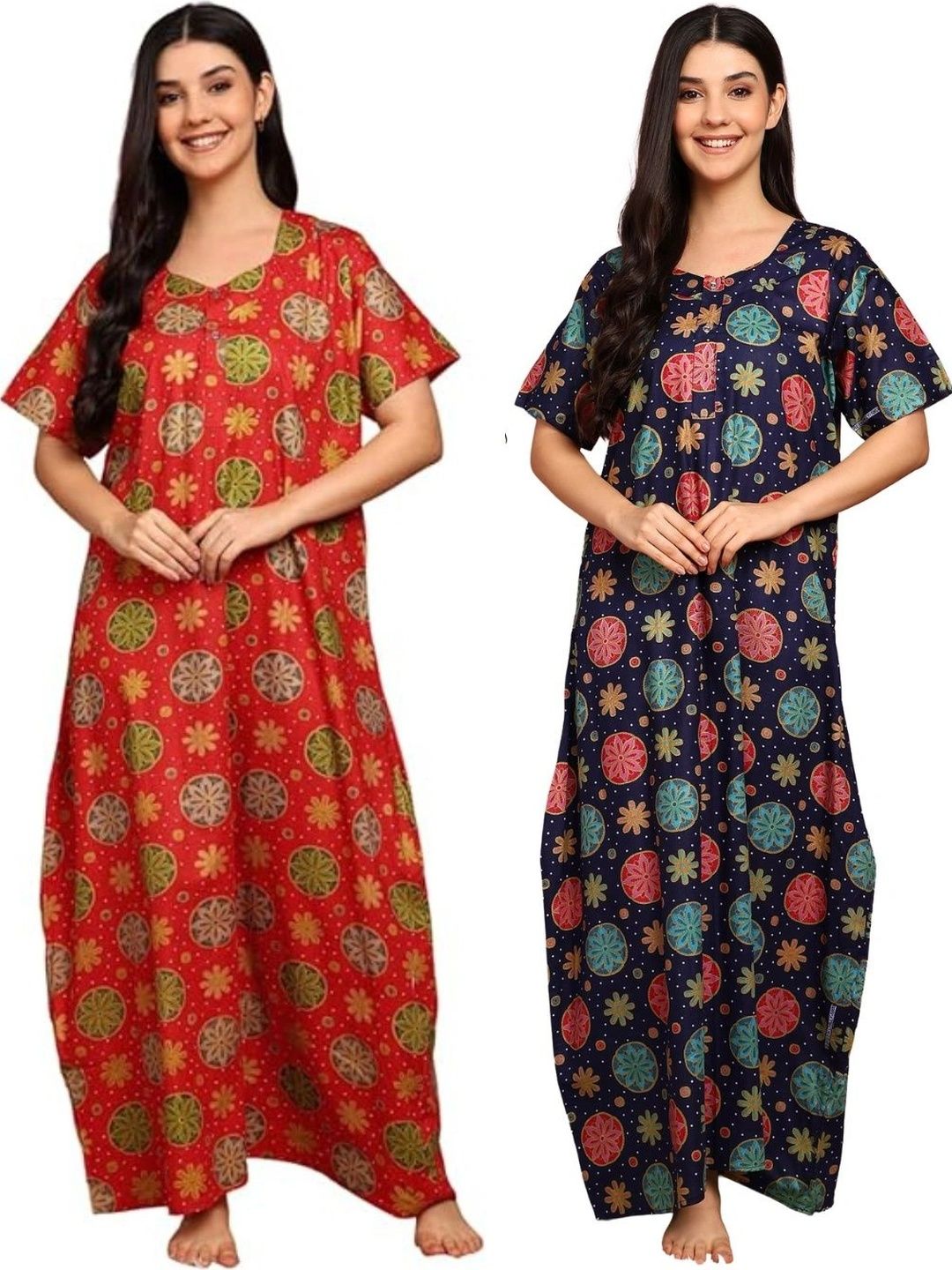 YUKATA Printed Maxi Nightdress-picture-26