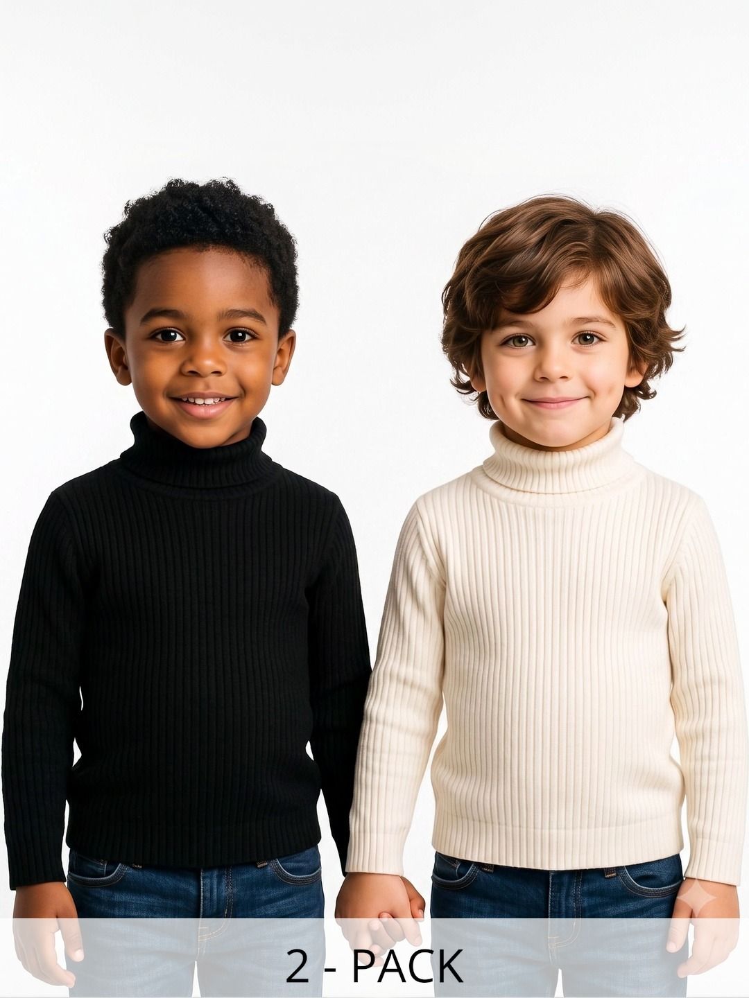 DESNUDA Unisex Kids Woollen Pullover-picture-38