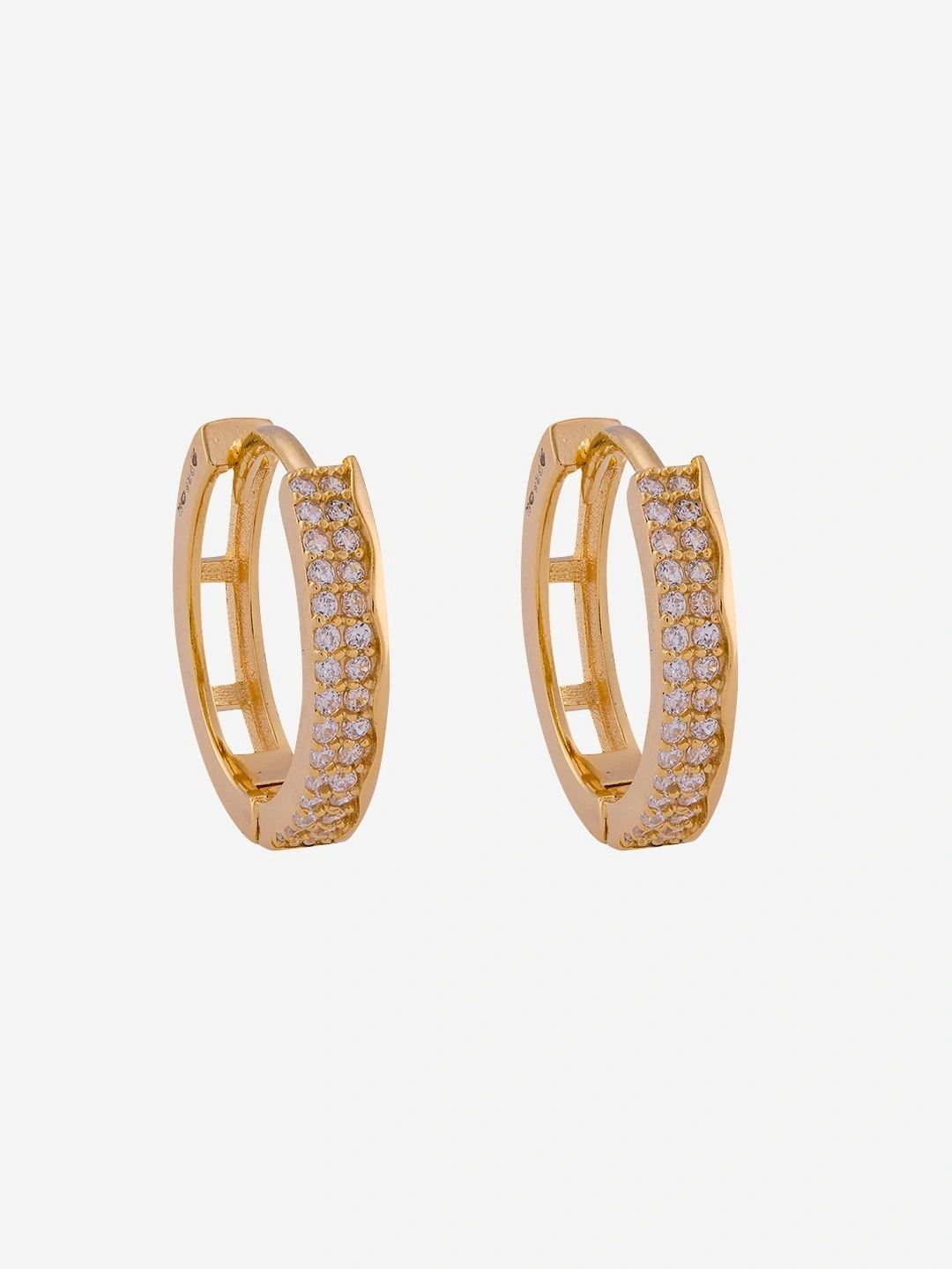 Kushal's Fashion Jewellery Circular Half Hoop Earrings-picture-43