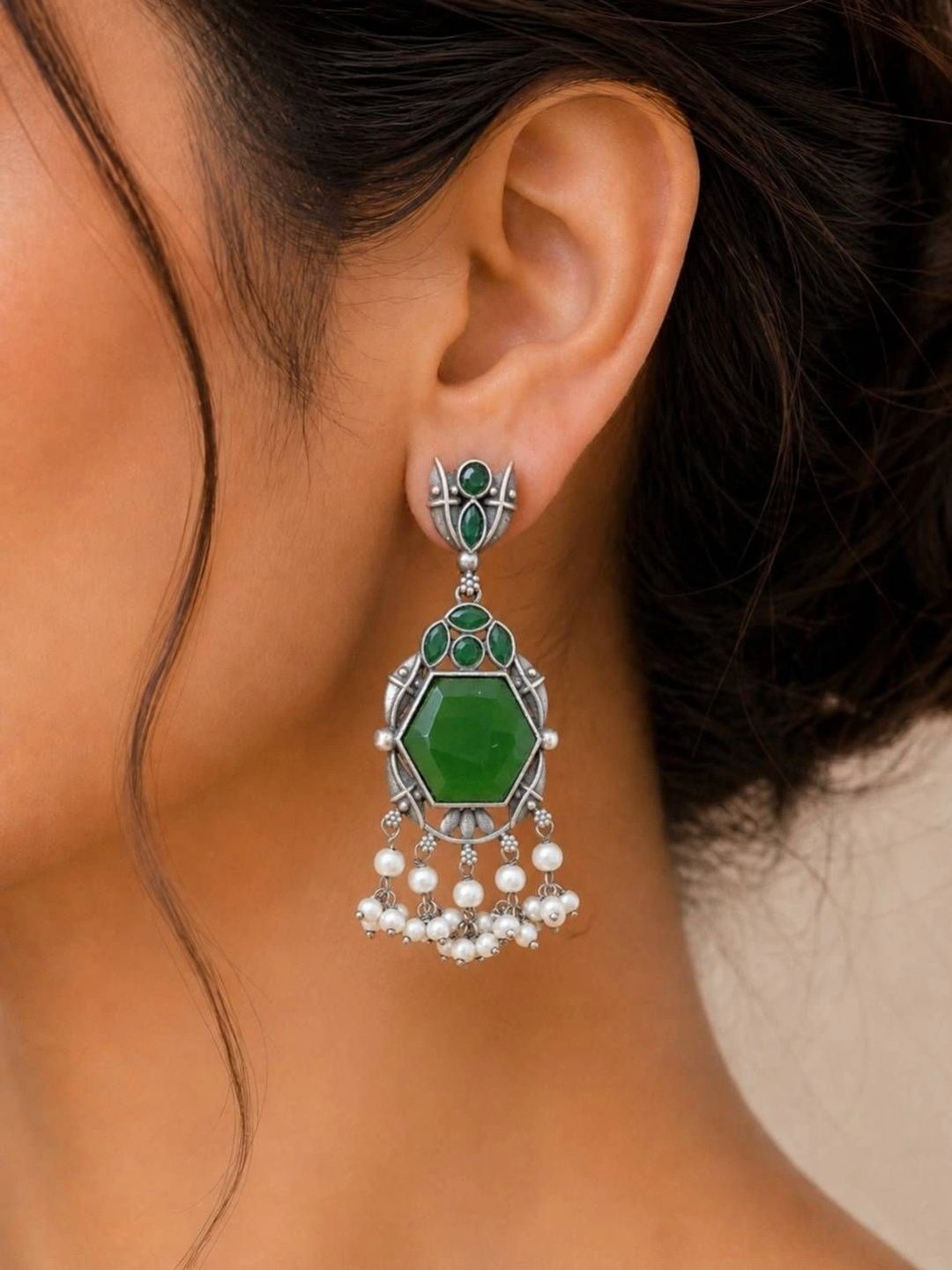 THE GLAM POUCH Geometric Drop Earrings-picture-41