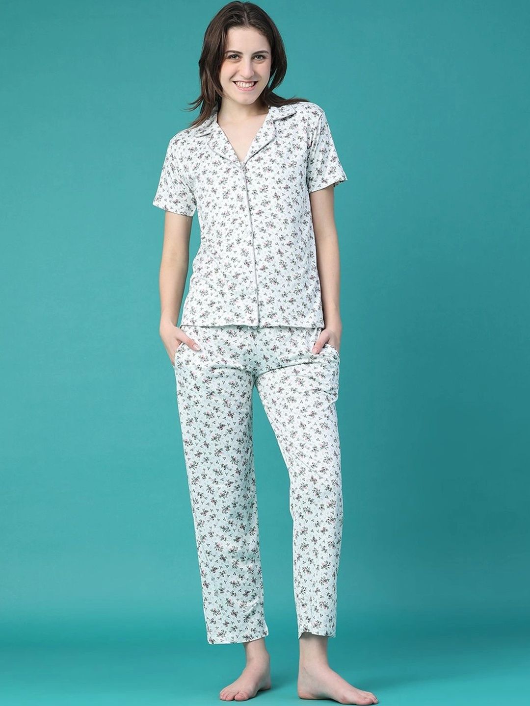 V-Mart Women Printed Night suit-picture-37