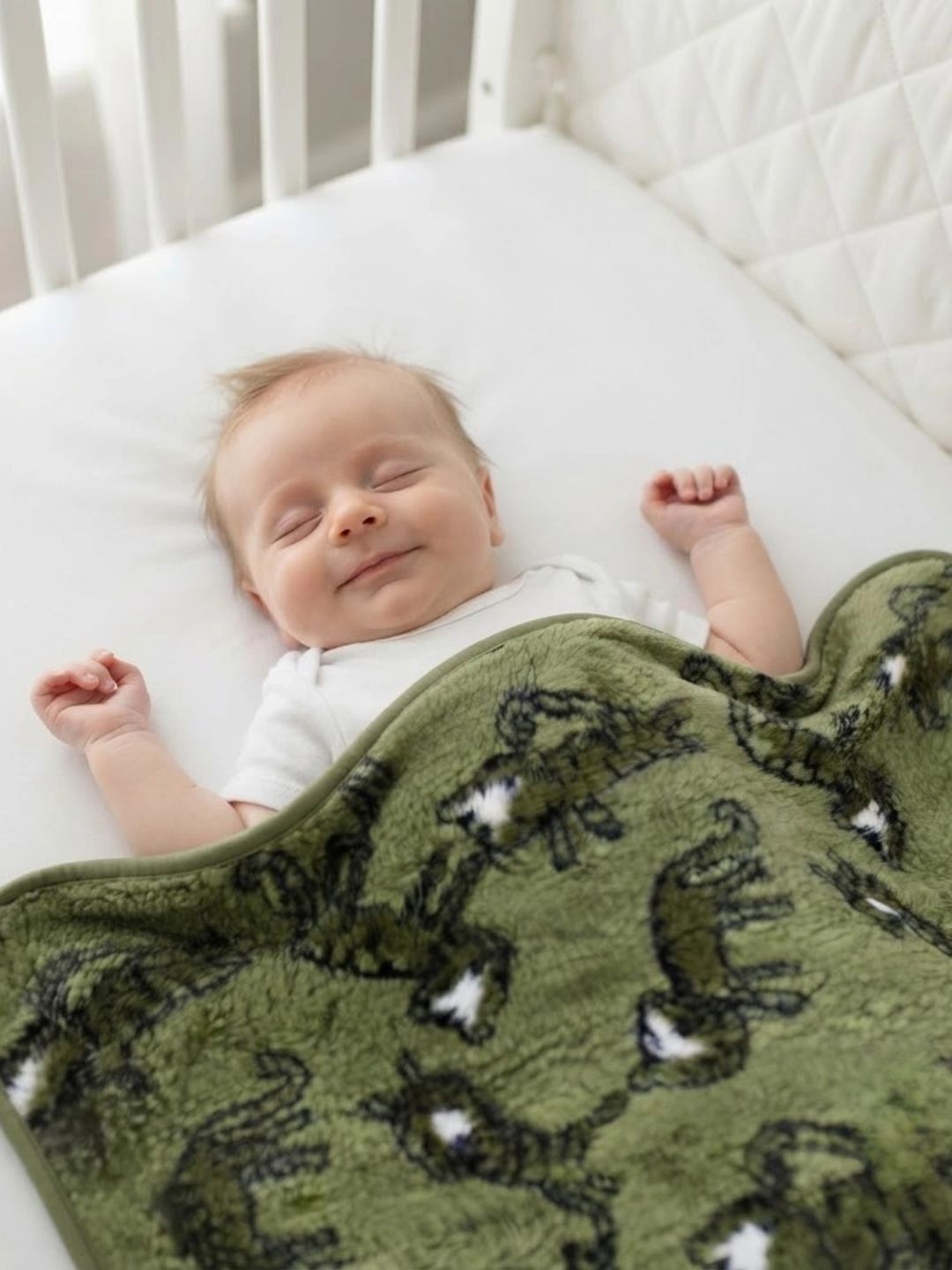 MINI KLUB Green Cartoon Characters 210 GSM Blanket-picture-22