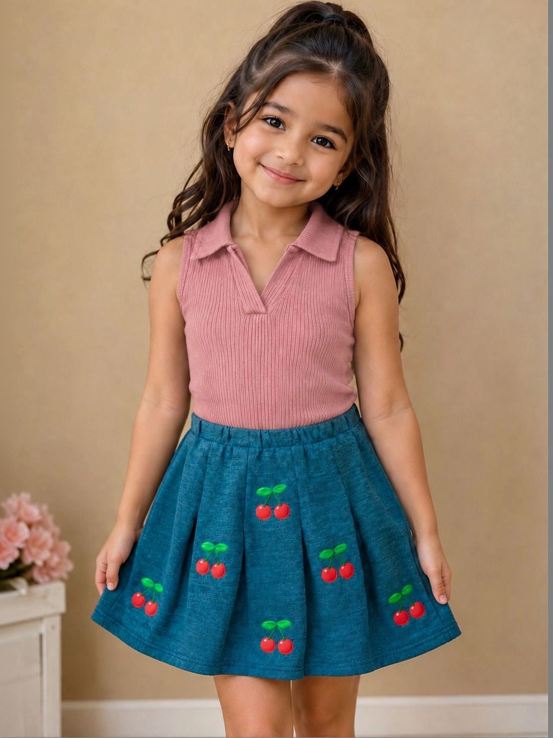 Ninas Girls Top with Skirt-picture-32
