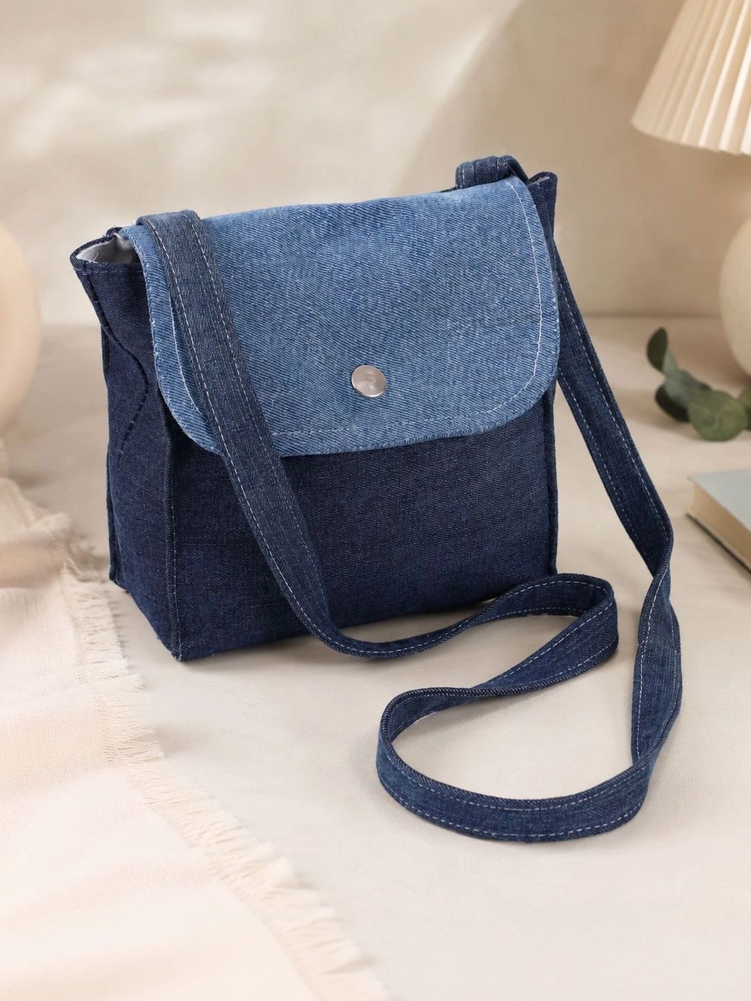 THE S LIVING Unisex Colourblocked Messenger Bag-picture-14
