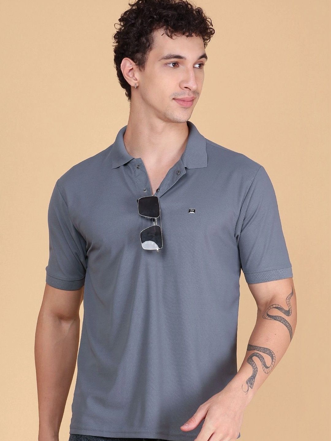 LIMEROAD Men Polo Collar Pockets T-shirt-picture-37