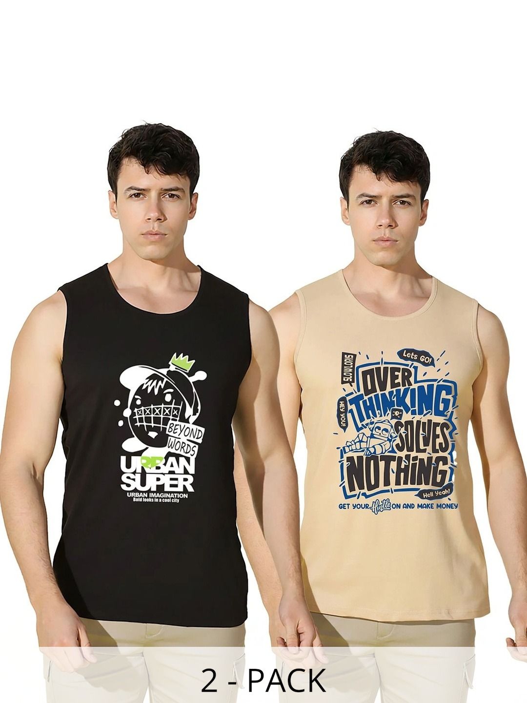 MINISTRY OF FRIENDS Men 2 Printed T-shirt-picture-35