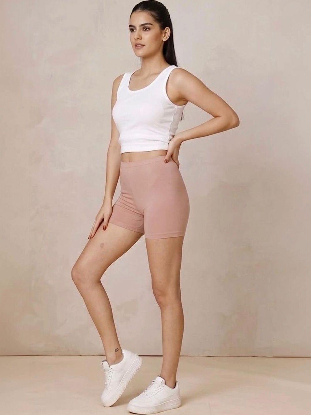 Aadya Women Slim Fit Shorts-picture-35