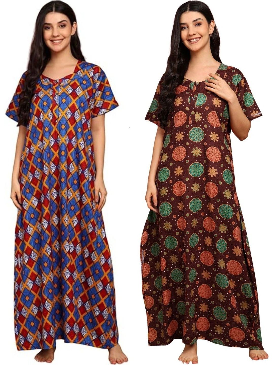 YUKATA Printed Maxi Nightdress-picture-37