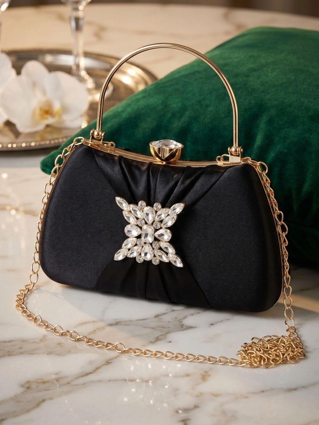 MISHA Embellished Box Clutch-picture-35