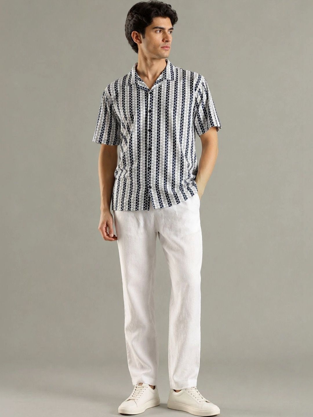 Moda Rapido Men Comfort Printed Casual Shirt-picture-34