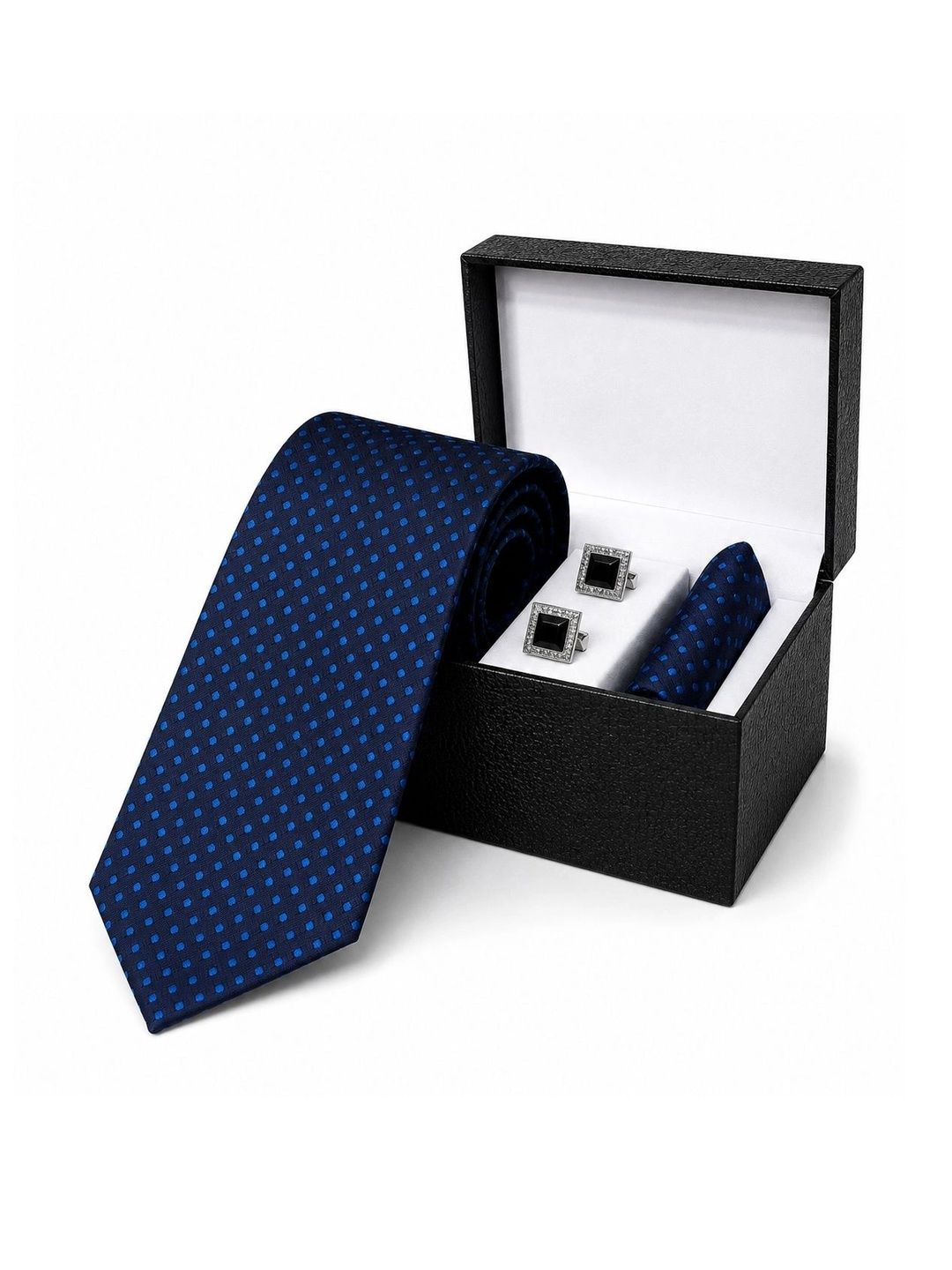 ZITTI Men Accessory Gift Set of Tie Cufflinks & Pocket Square-image-47