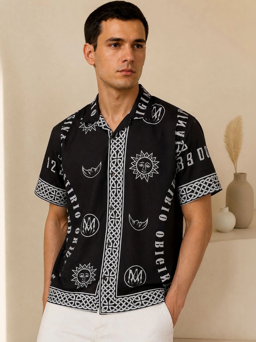 R.Code by The Roadster Life Co. Men Printed Casual Shirt-picture-45