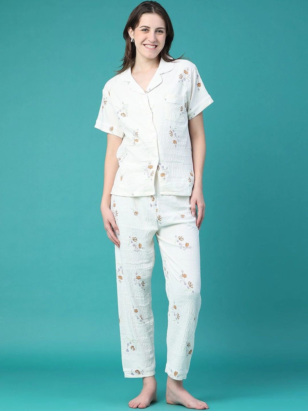 V-Mart Women Printed Night suit-picture-23