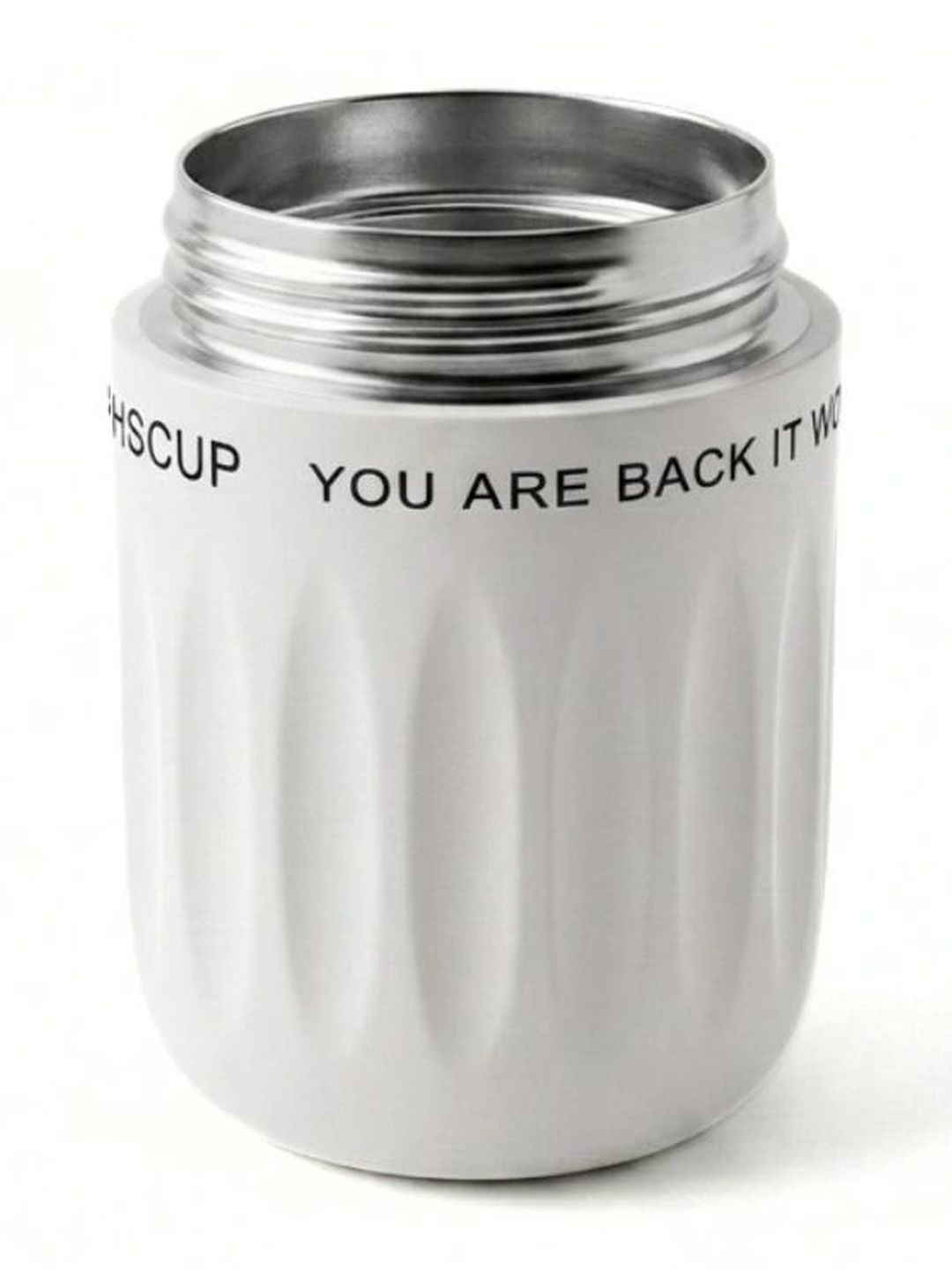 Nertz Lifestyle White Text or Slogans Textured Stainless Steel Matte Tumbler Set of Cups and Mugs-picture-45