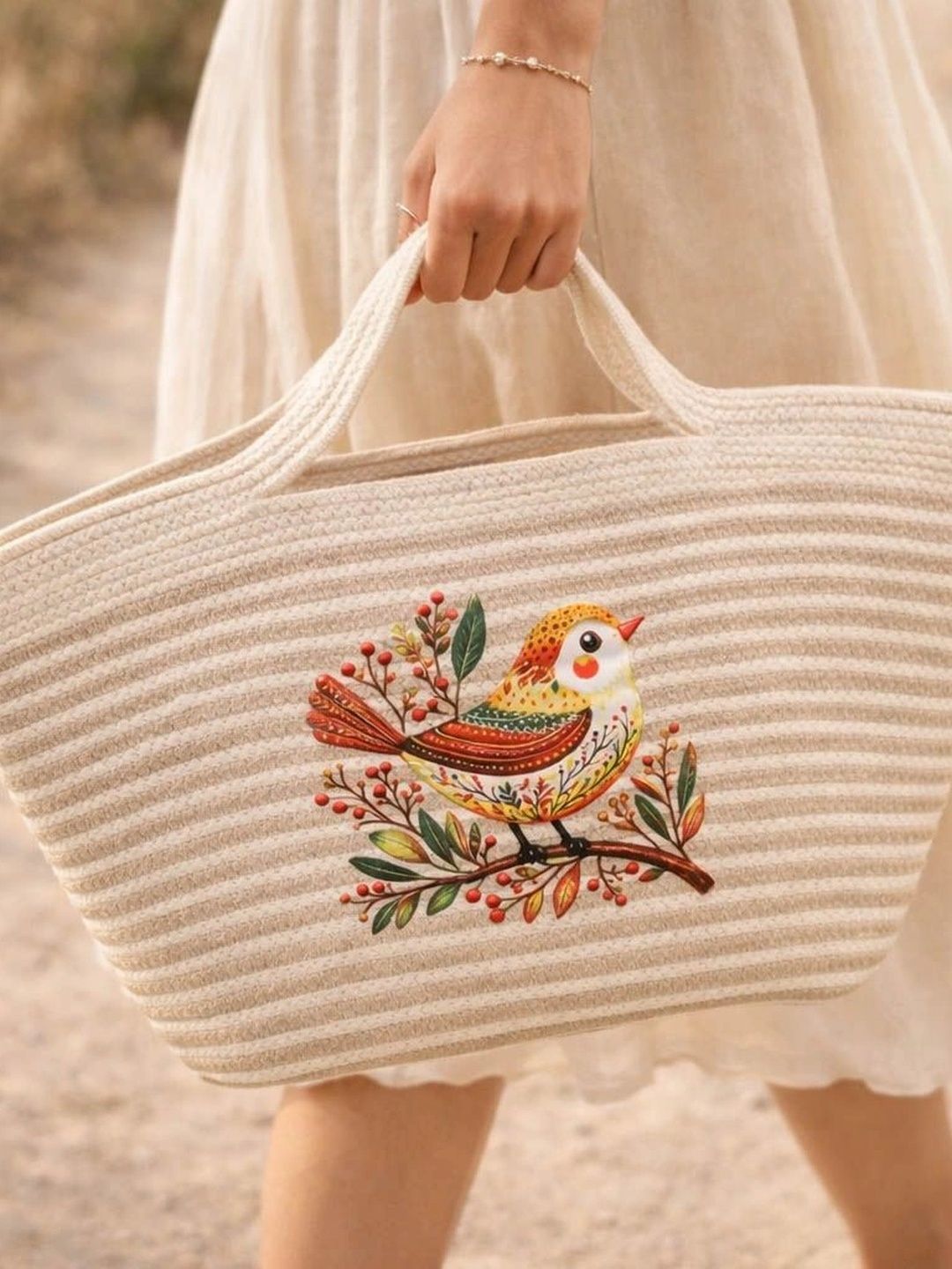 THE S LIVING Unisex Cotton Printed Messenger Bag-picture-42