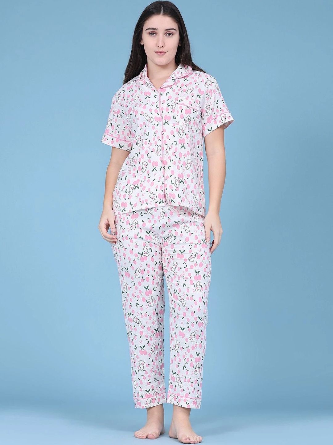 V-Mart Women Printed Night suit-picture-18