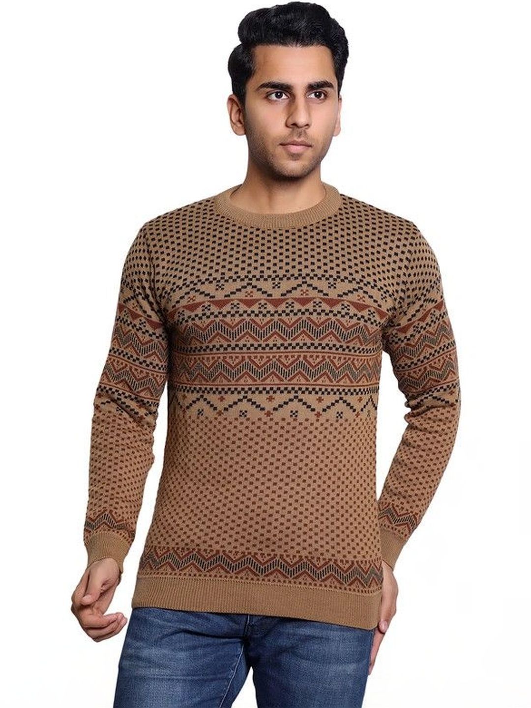 Grand Line Men Printed Pullover-picture-14