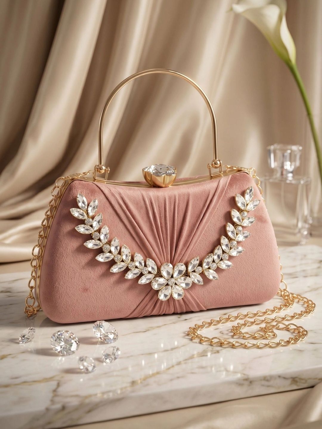 MISHA Women Embellished Box Clutch-picture-50