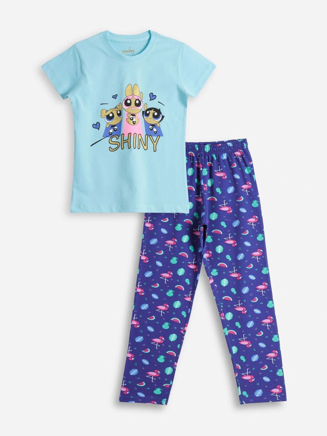 ZUNIORS SSC Girls Printed Night suit-picture-23