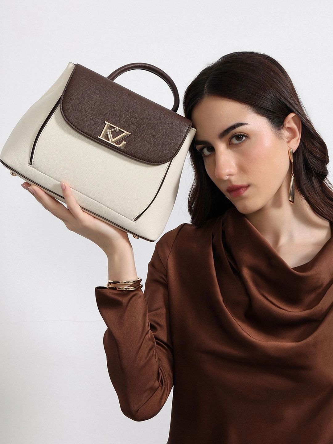 Kazo Textured Structured Handheld Bag-picture-22