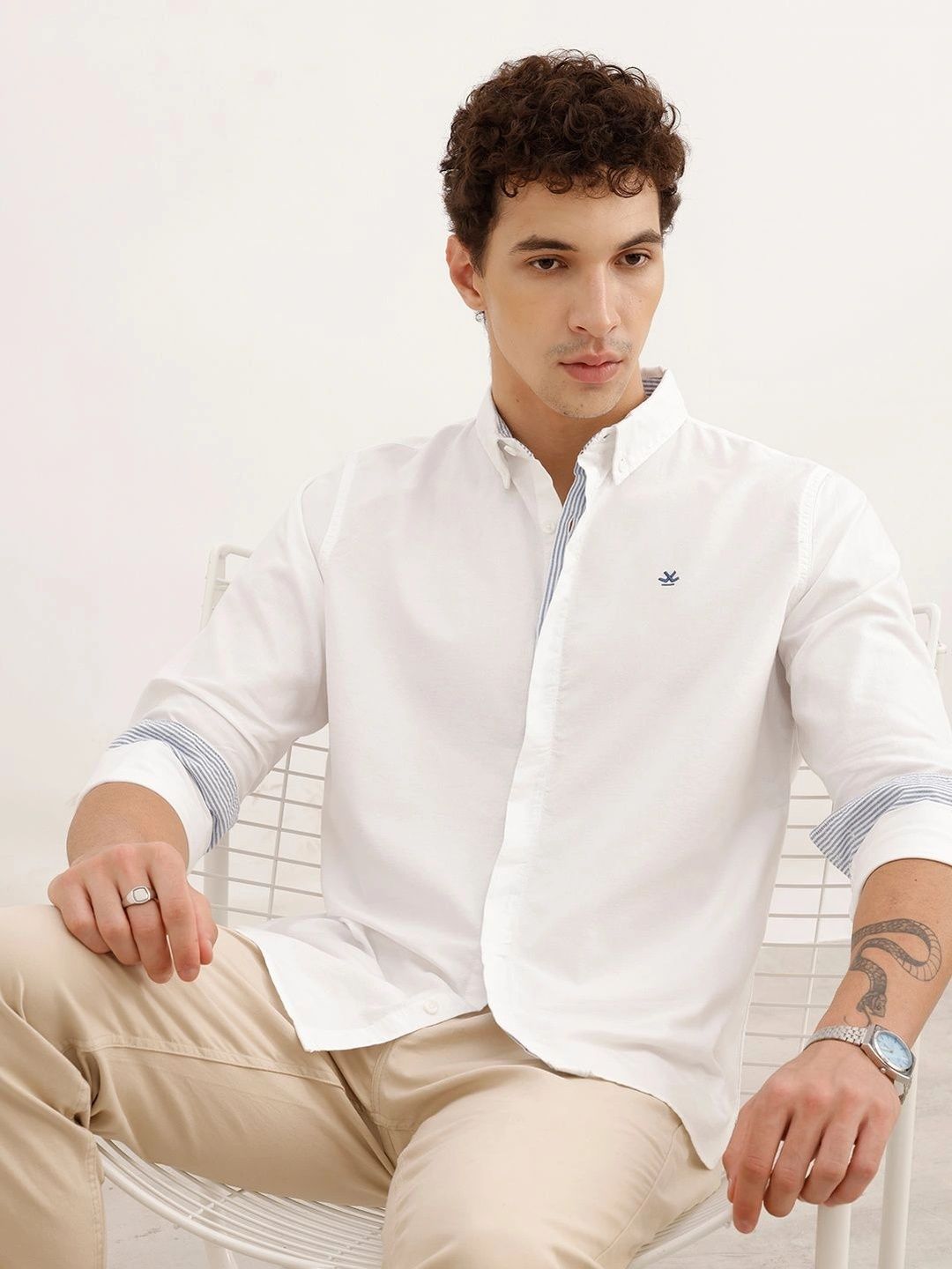 WROGN Men Slim Fit Casual Shirt-picture-28
