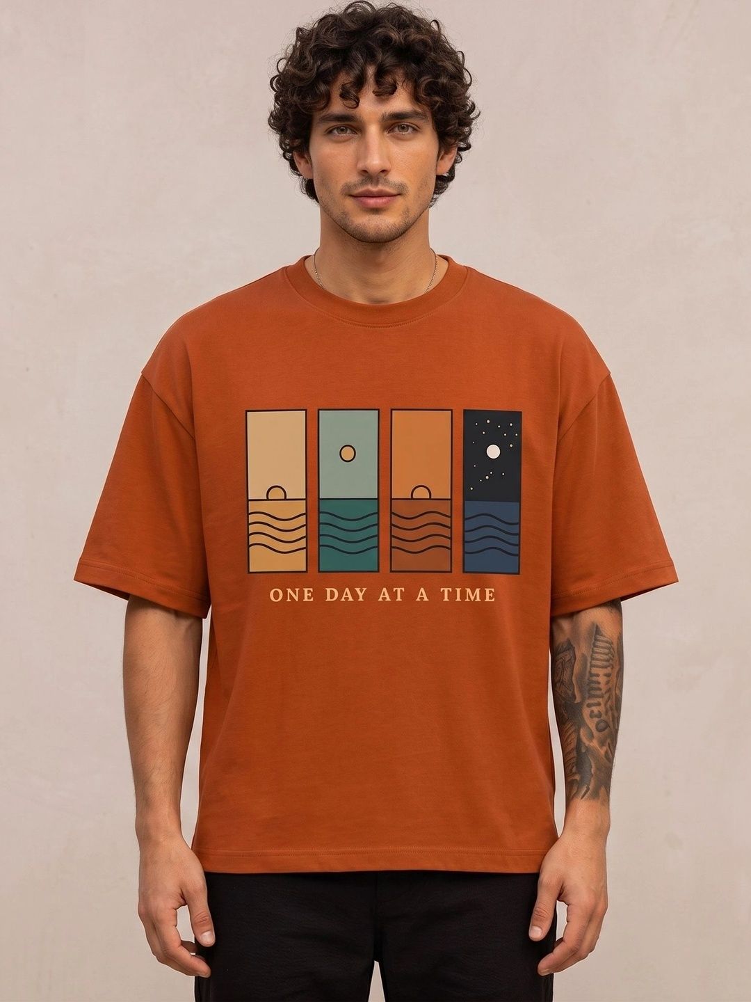 Roadster Men Printed T-shirt-picture-39