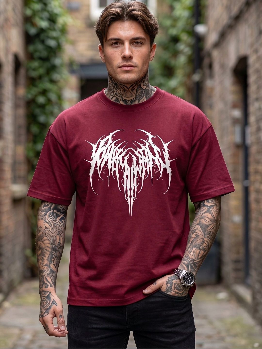 HERE&NOW Men Printed T-shirt-picture-39