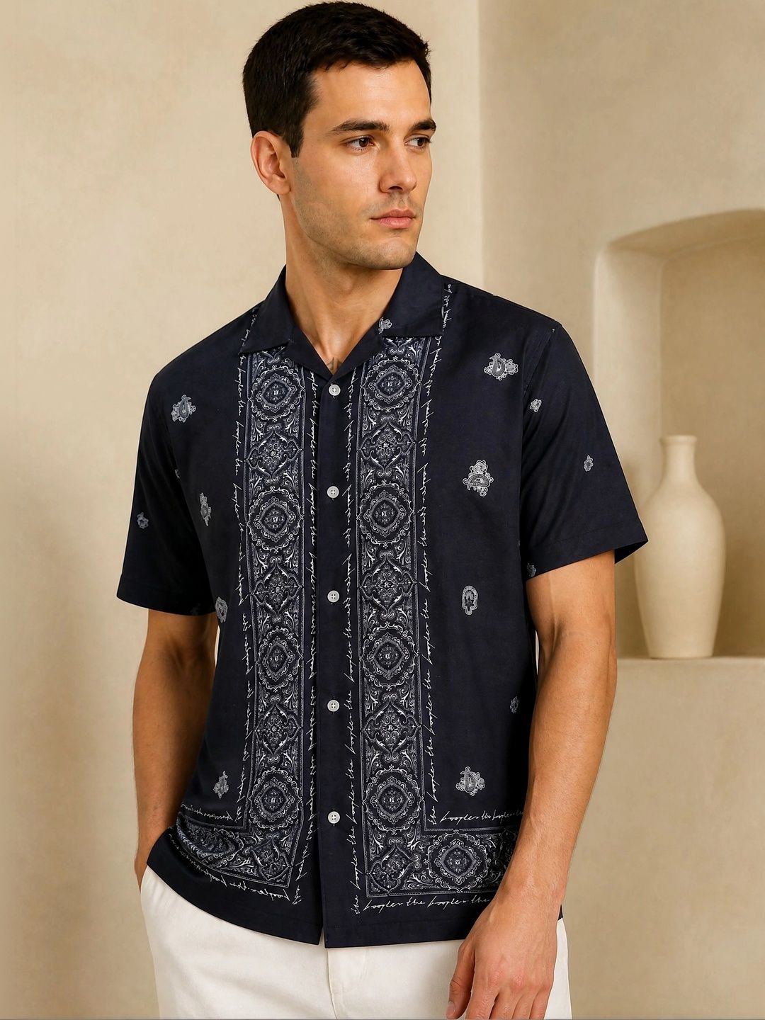 R.Code by The Roadster Life Co. Men Printed Casual Shirt-picture-30