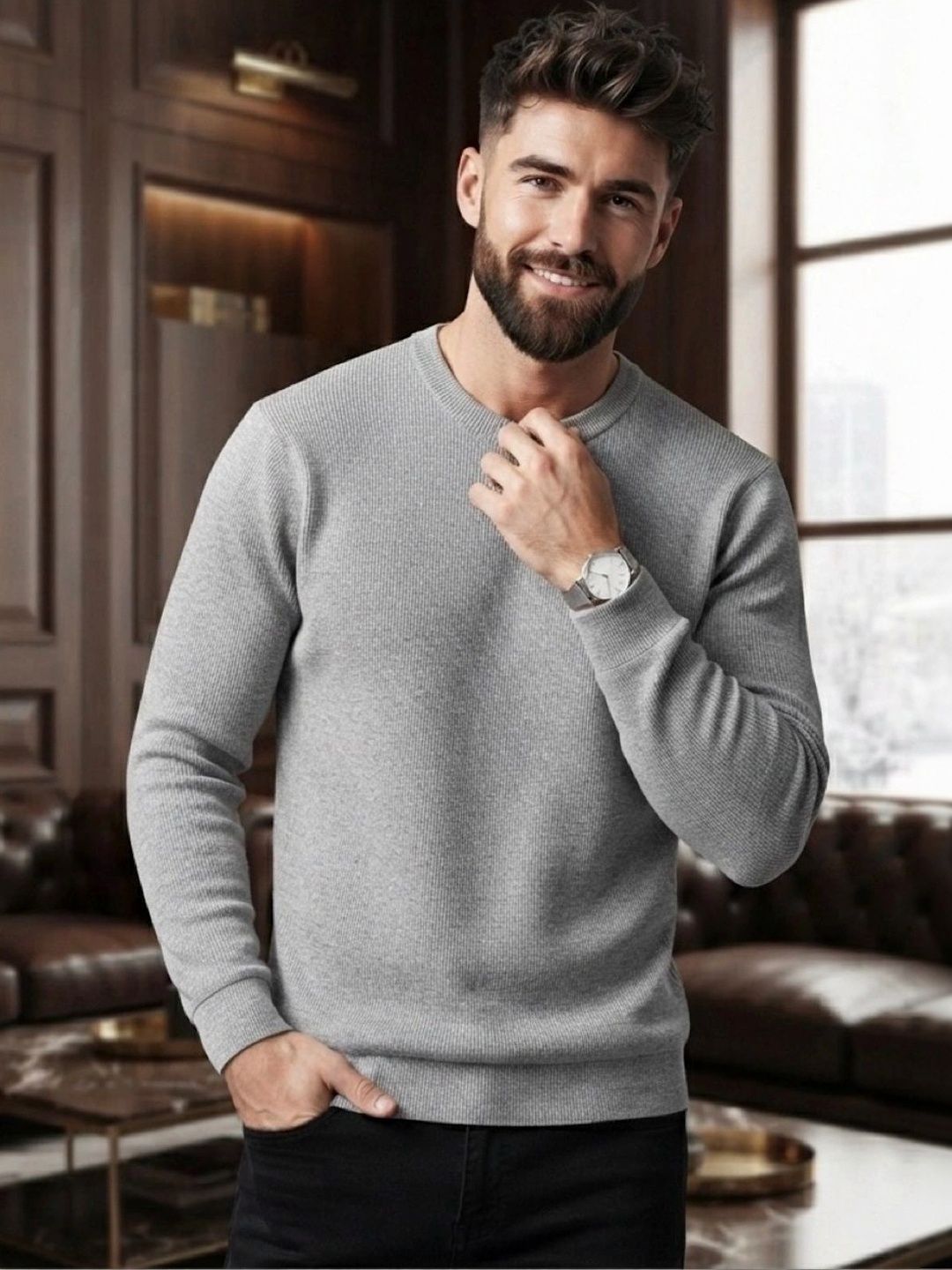 STEVE STATUS Men Sweatshirt-picture-41