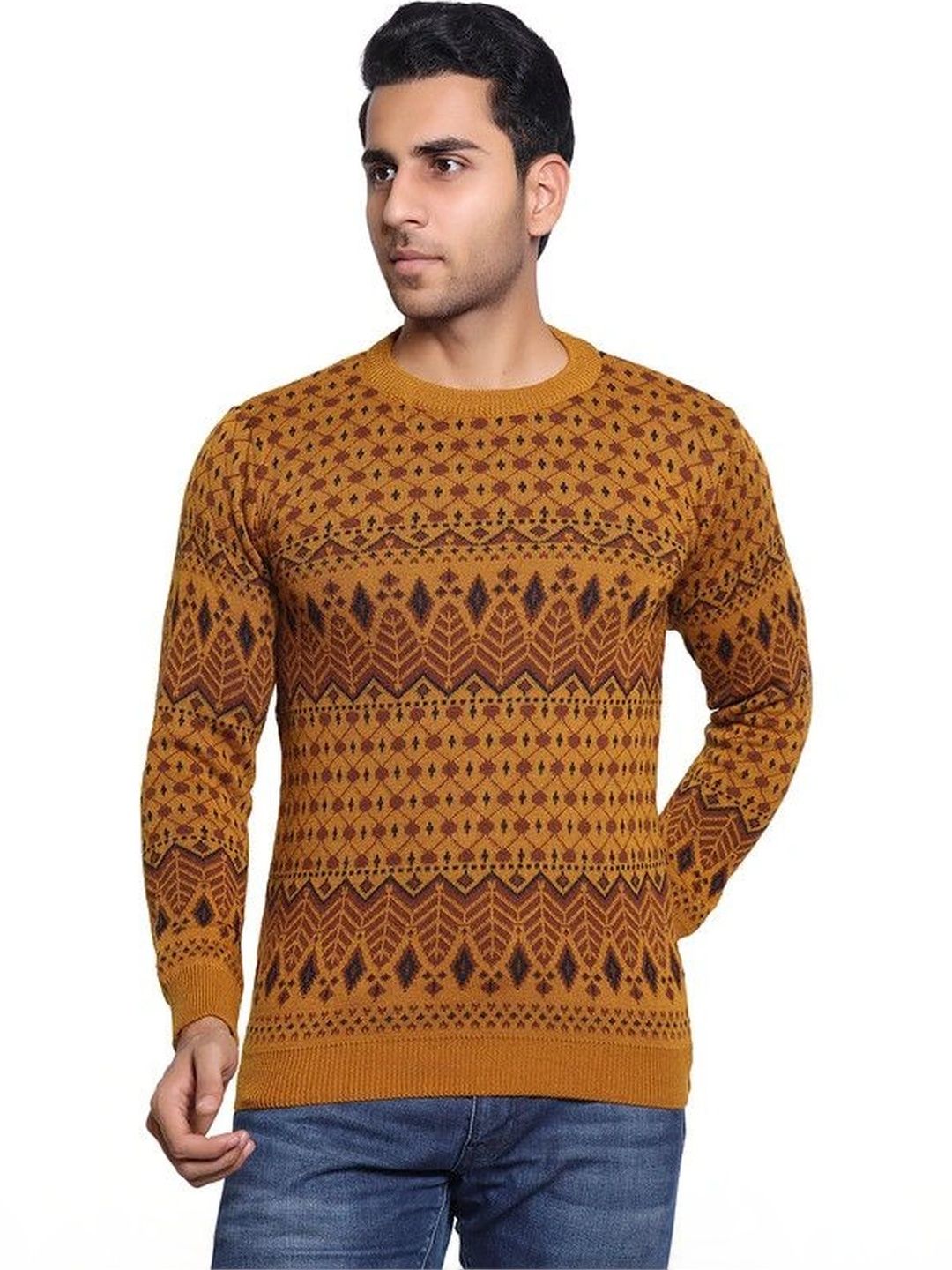 Grand Line Men Printed Pullover-picture-37