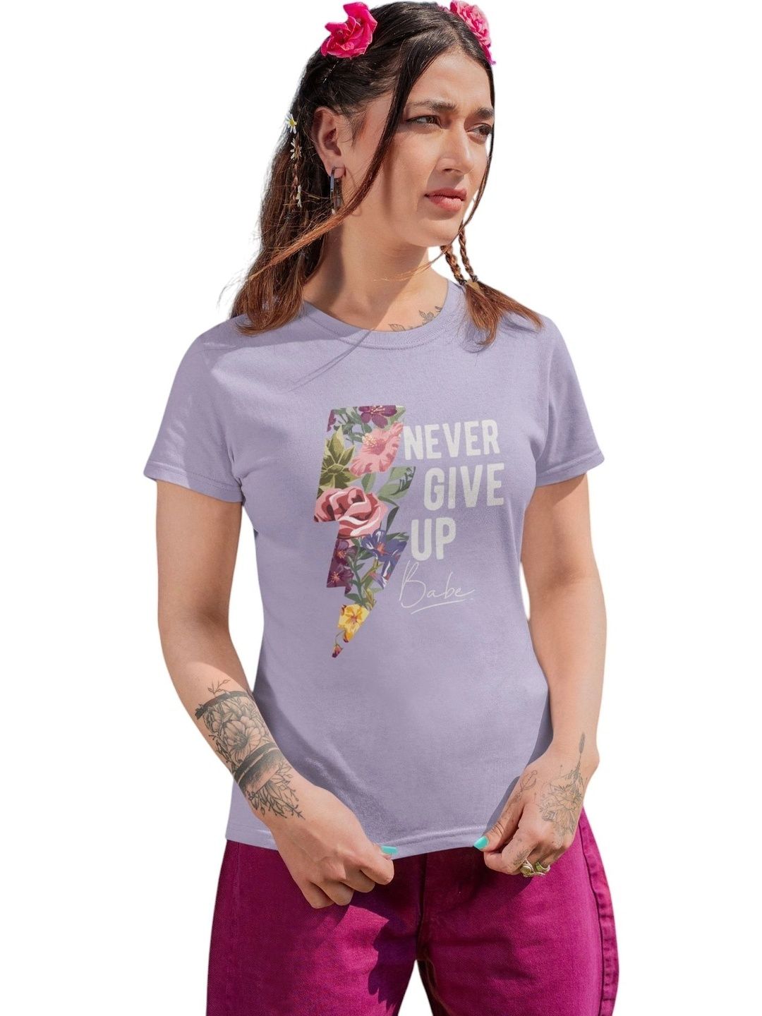 Elegantcrafts Floral Print Cotton Top-picture-48