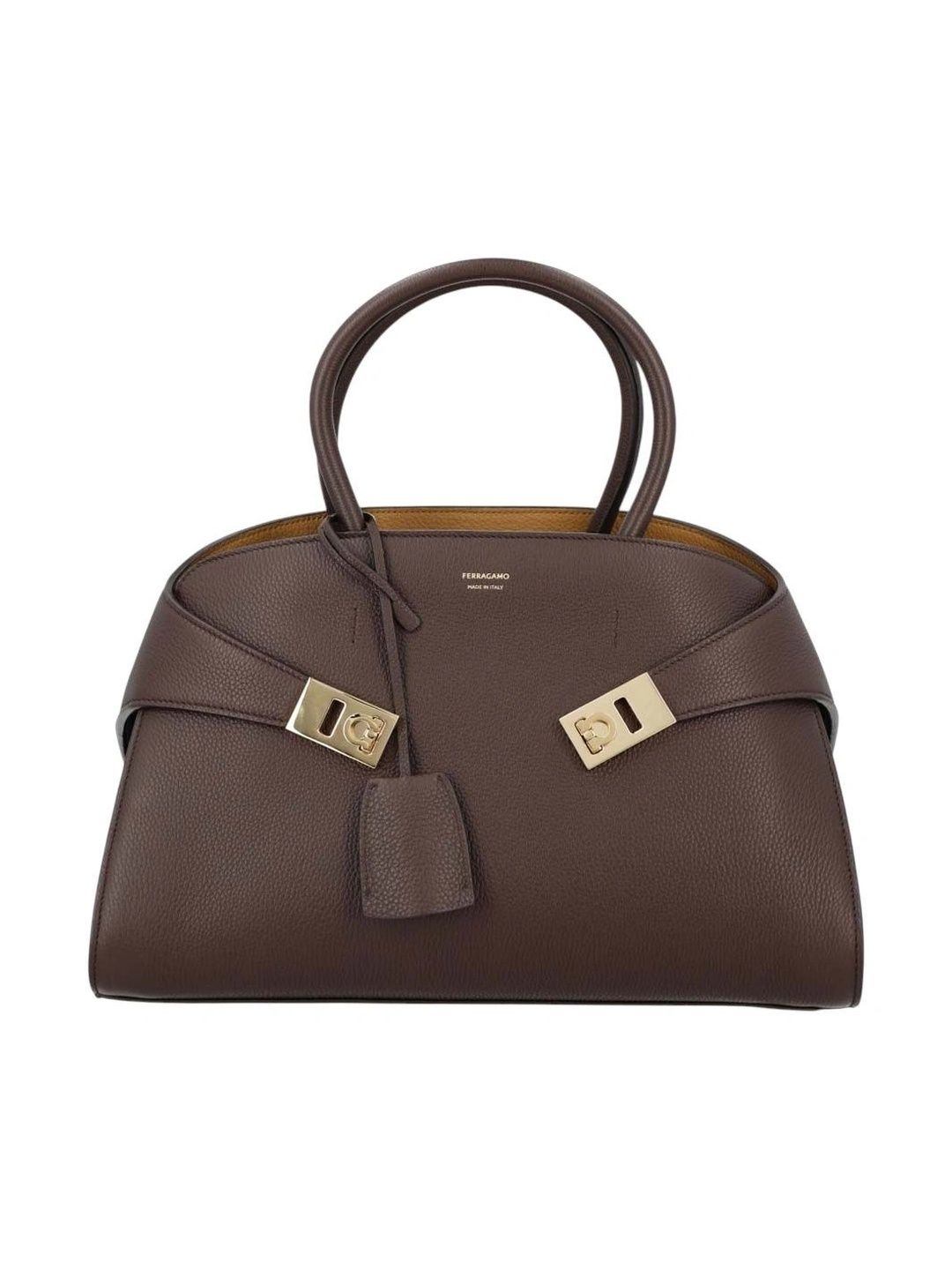 Ferragamo Textured Leather Structured Handheld Bag-picture-38