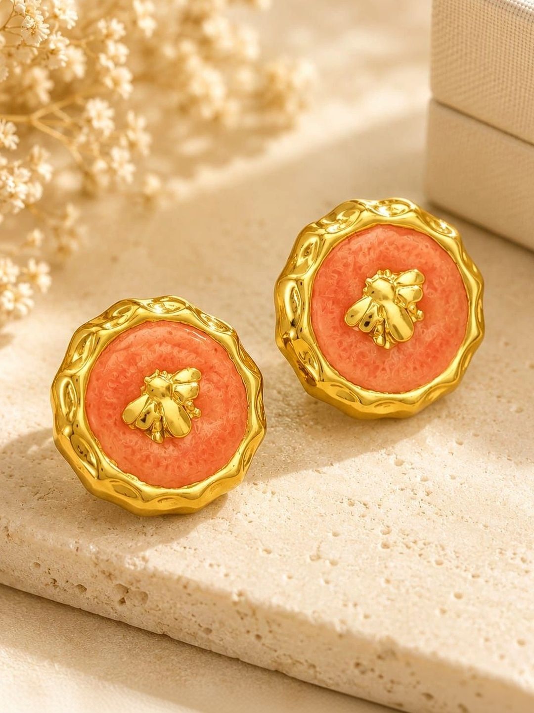 GARV GLEAM Circular Studs Earrings-picture-13