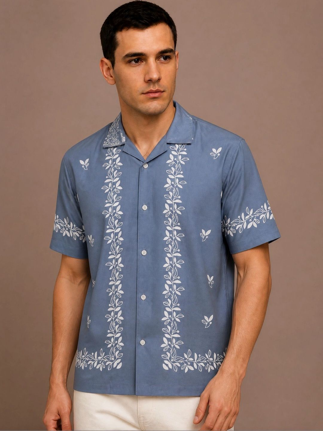 R.Code by The Roadster Life Co. Men Floral Printed Casual Shirt-picture-26