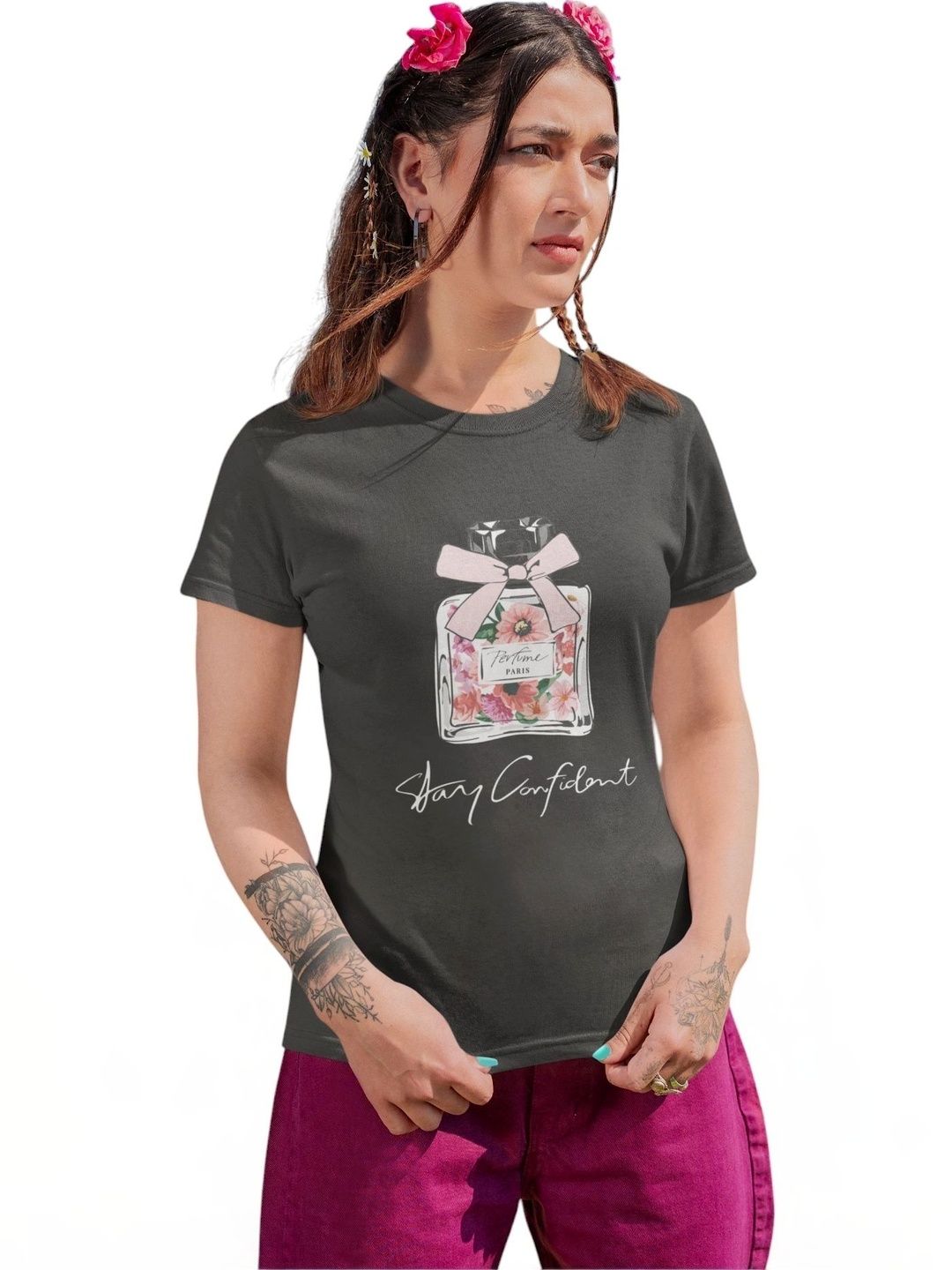 Elegantcrafts Floral Print Cotton Top-picture-39