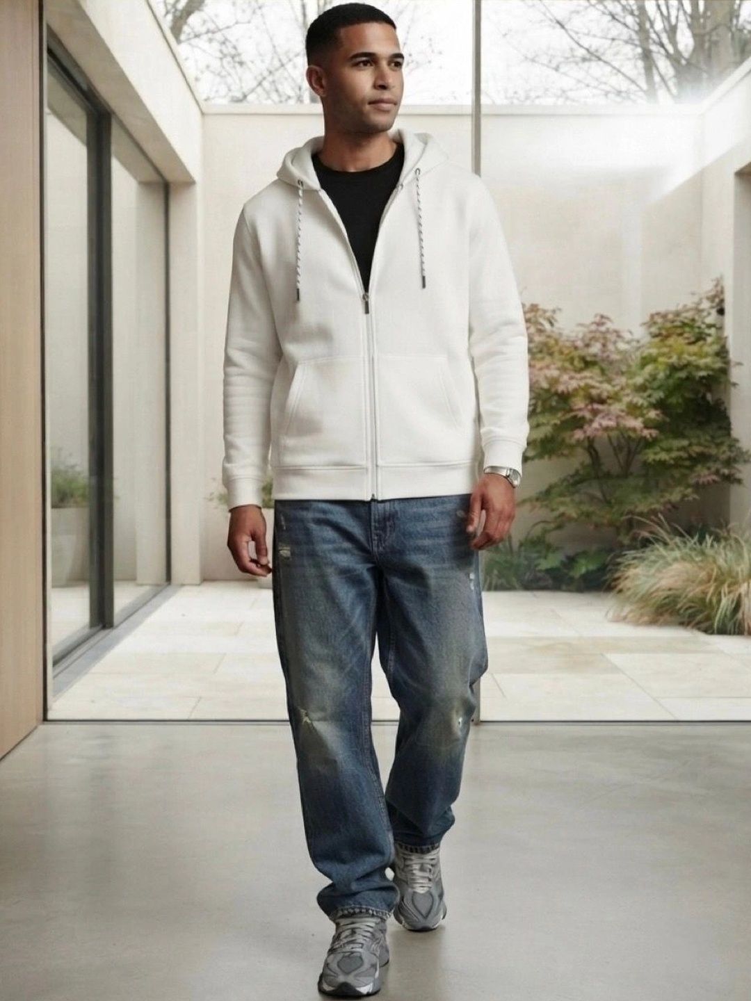 STEVE STATUS Men Hooded Sweatshirt-picture-23
