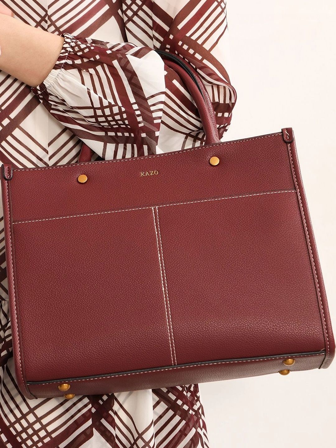 Kazo Structured Tote Bag-picture-38