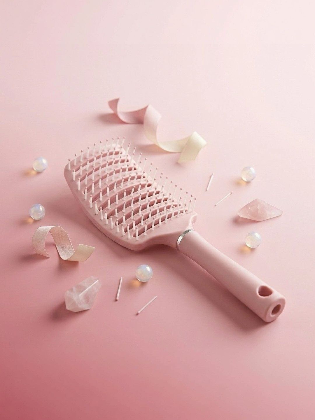 GLAMEZONE Multi-Purpose Detangling & Blow Dry Hair Brush-image-38