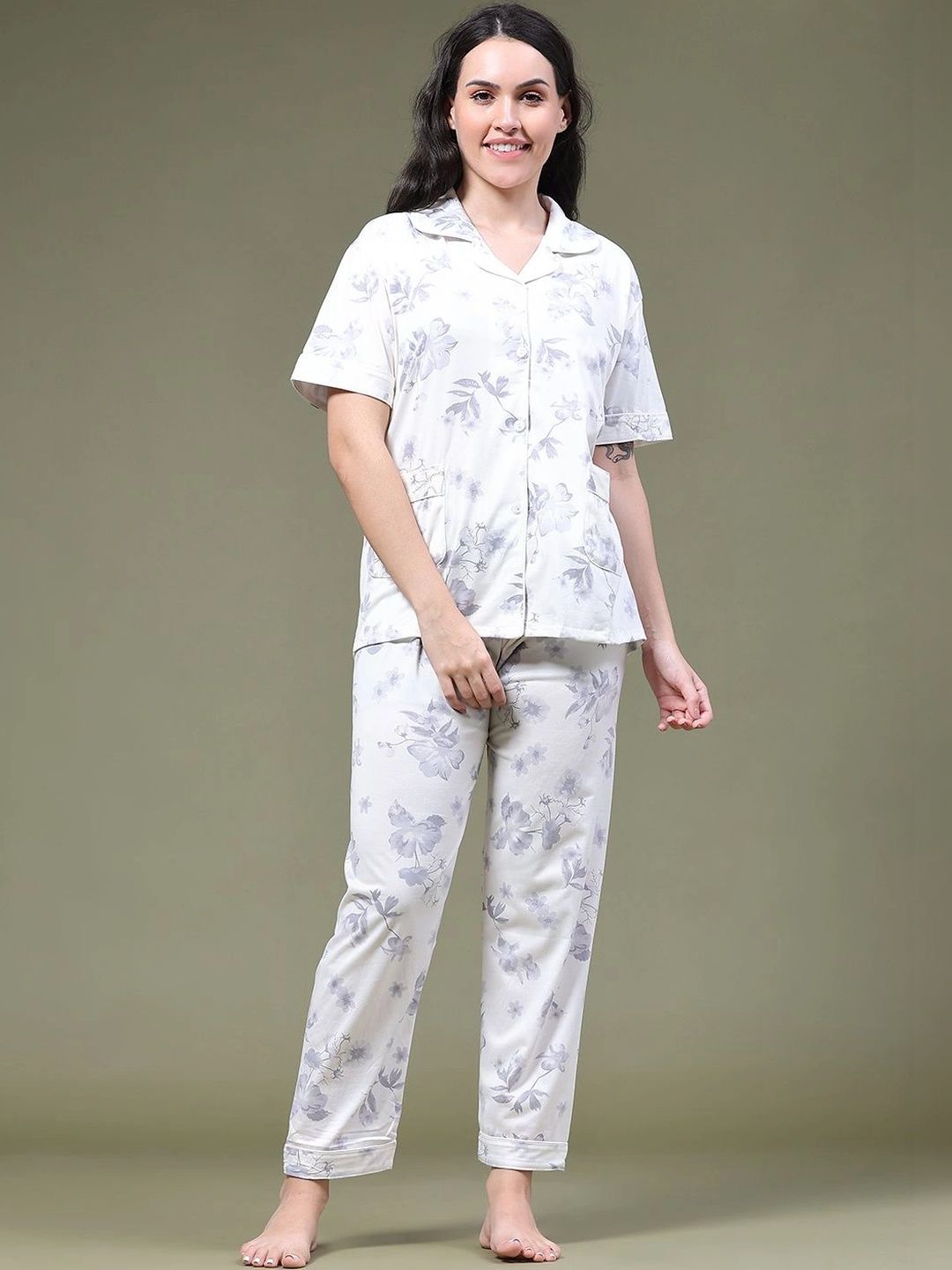 V-Mart Women Printed Night suit-picture-33