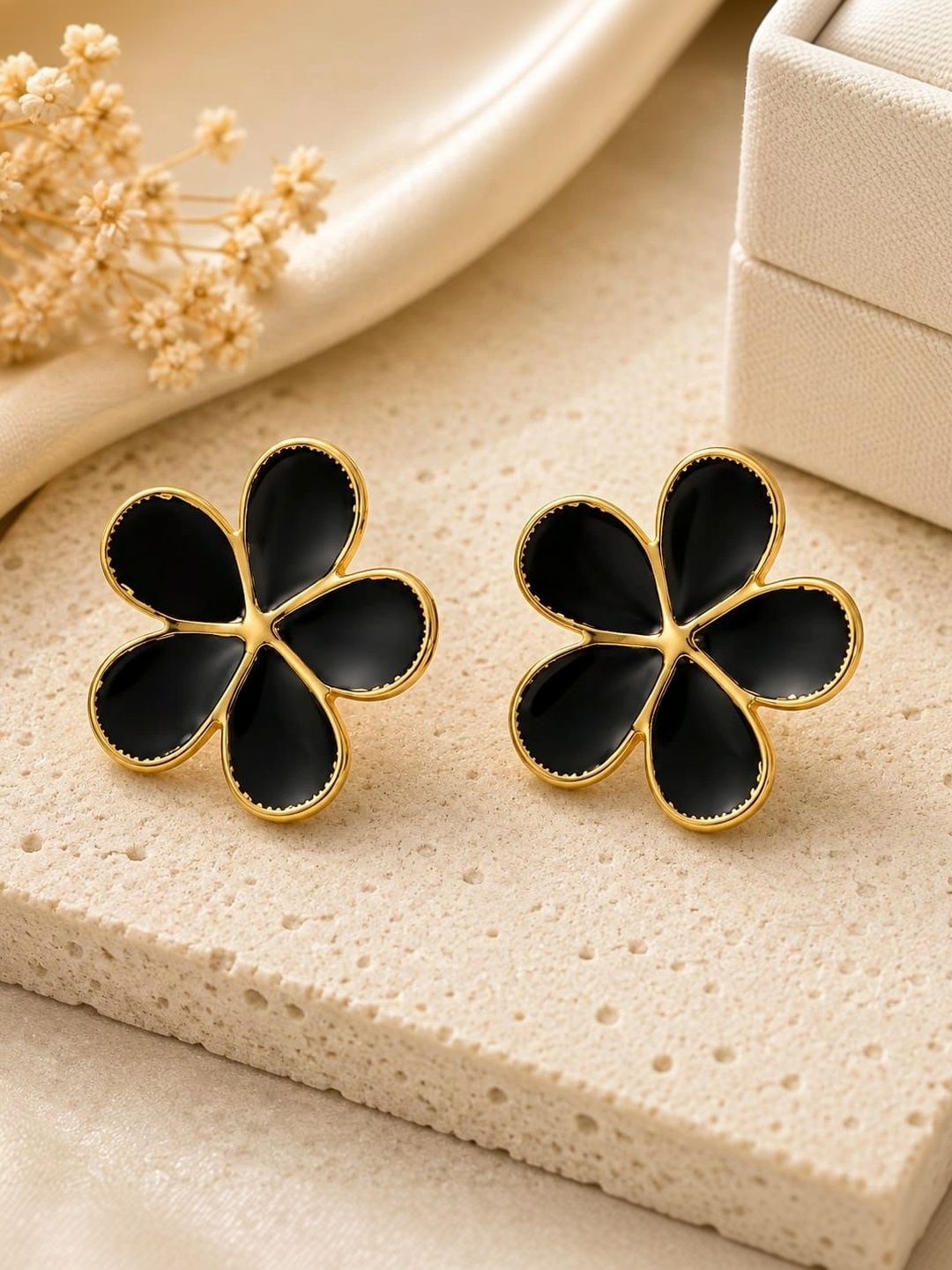 GARV GLEAM Floral Studs Earrings-picture-21