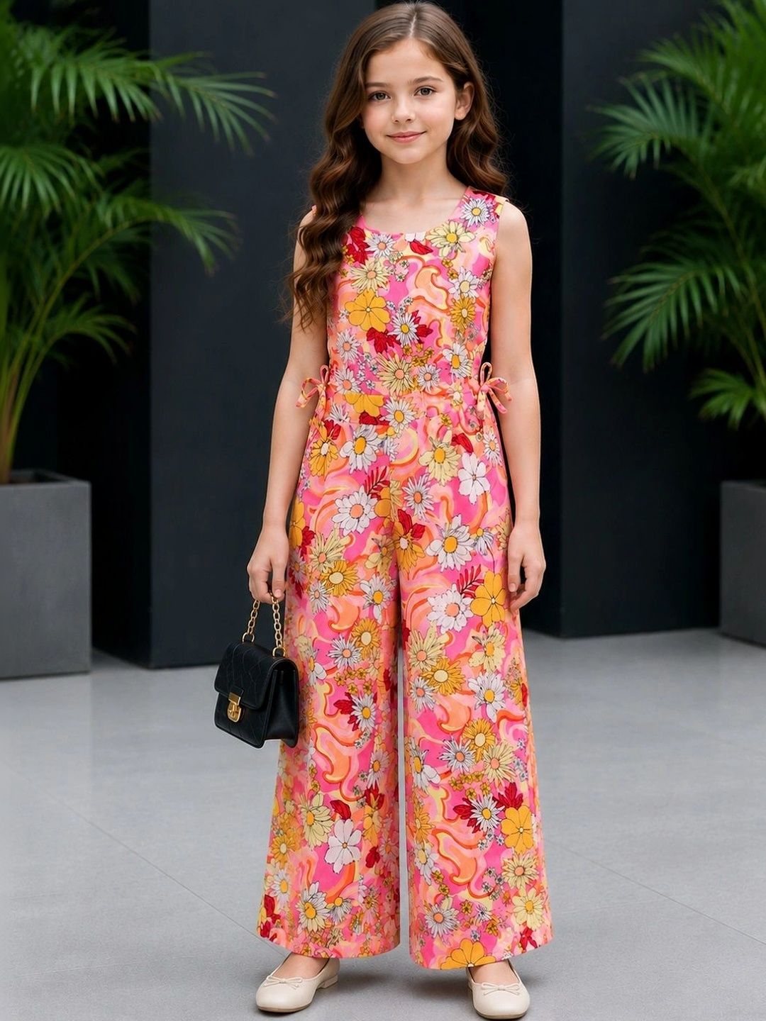 YK Girls Printed Basic Jumpsuit-picture-56